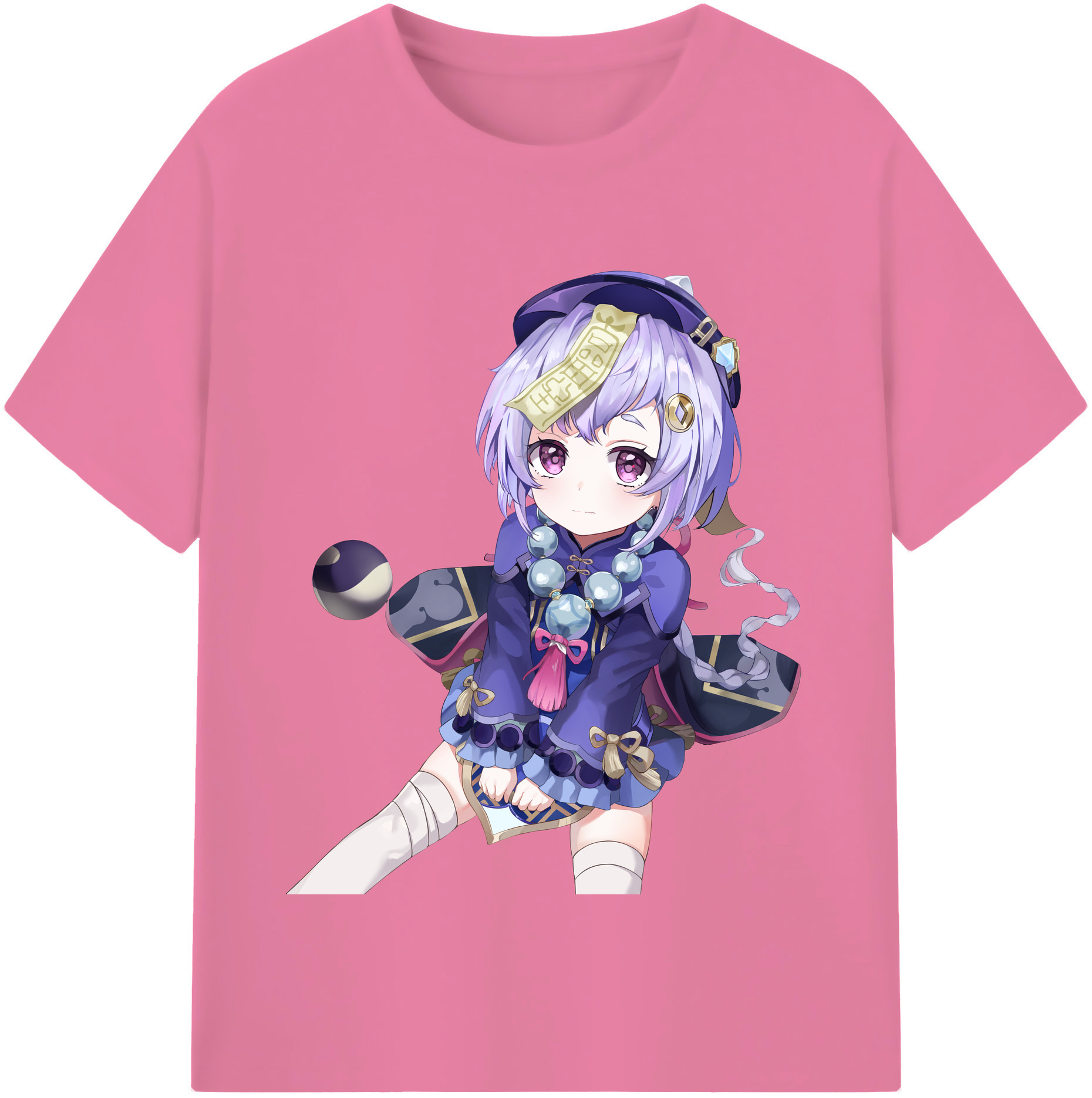 げんし神 七七 なな  genshin Nana 綿100％半袖Tシャツ（フロントプリント）